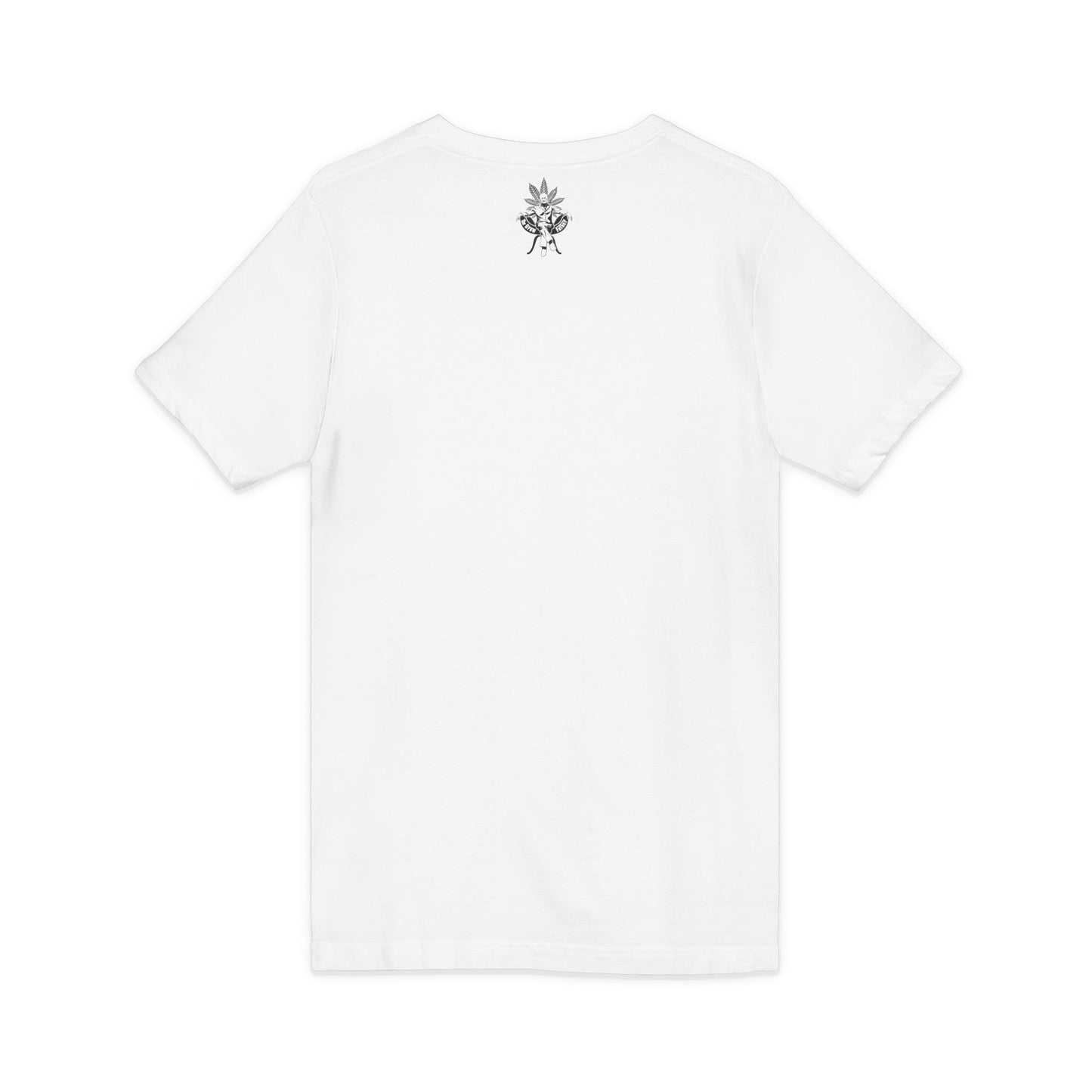 V-Neck Tee — 'The Greenfather' Minimal Botanical Graphic