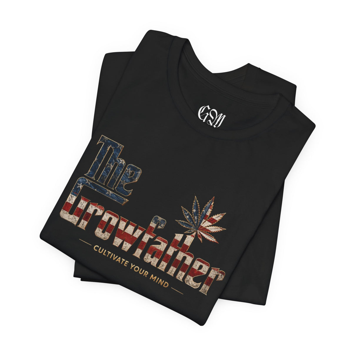The Growfather Tee — Vintage Flag Cannabis Shirt