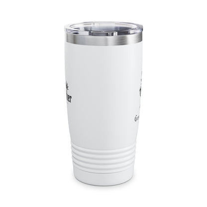 20oz Ringneck Tumbler — Vintage Cannabis Emblem with 'George Warlorano'