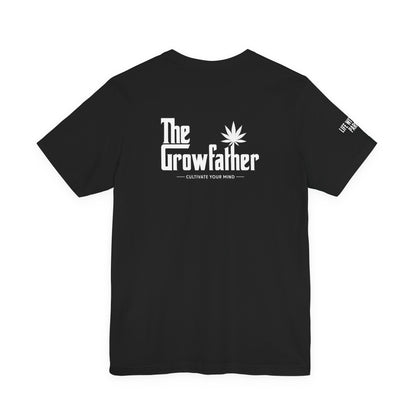 The Growfather T‑Shirt – Cannabis Leaf Godfather Graphic Tee
