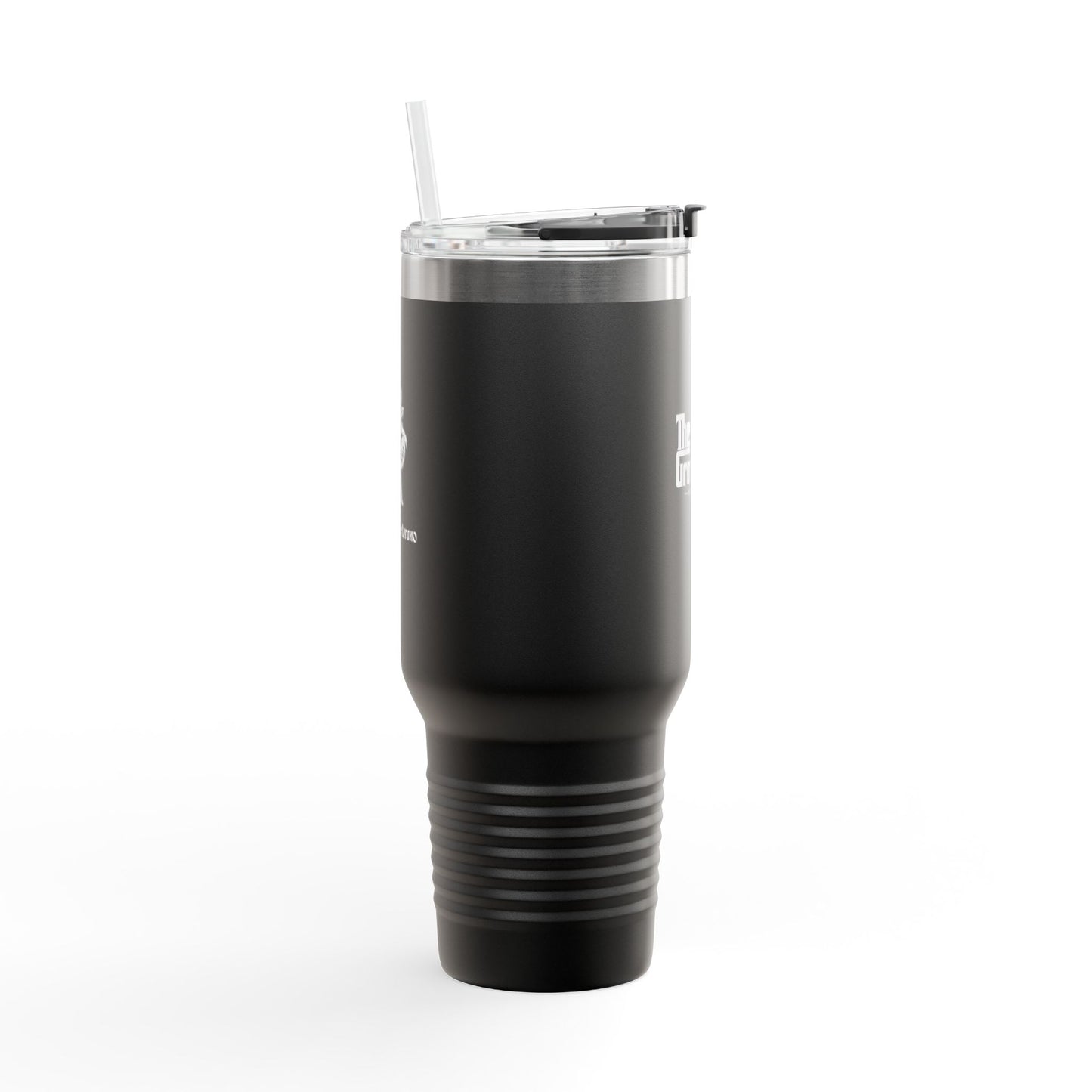 40oz Insulated Travel Mug – “The Growfather” Gardeners Tumbler with Handle