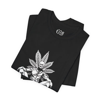 The Growfather T‑Shirt – Cannabis Leaf Godfather Graphic Tee