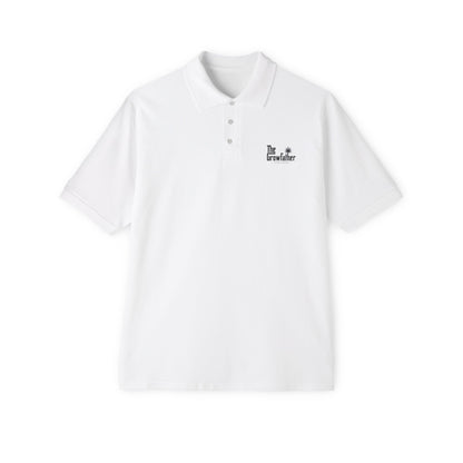 Men's Polo — 'The Crowfather' Chest Logo & 'Life Without Parole' Back Graphic