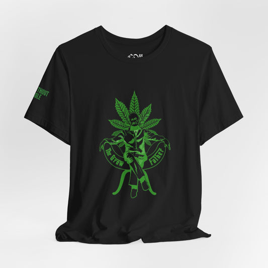 The Growfather Graphic Tee — Cannabis Grower Shirt
