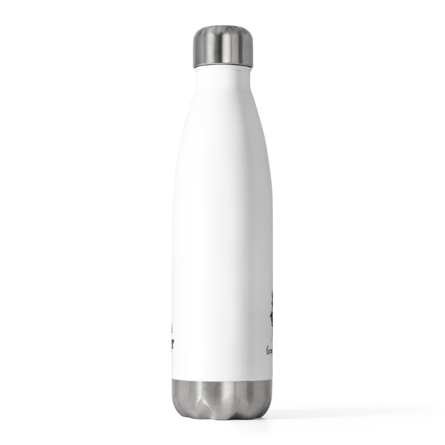 Insulated Bottle — The Growfather Logo 20oz Stainless Travel Flask
