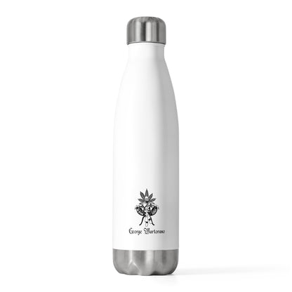 Insulated Bottle — The Growfather Logo 20oz Stainless Travel Flask