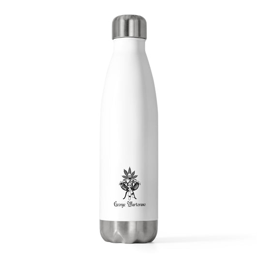 Insulated Bottle — The Growfather Logo 20oz Stainless Travel Flask