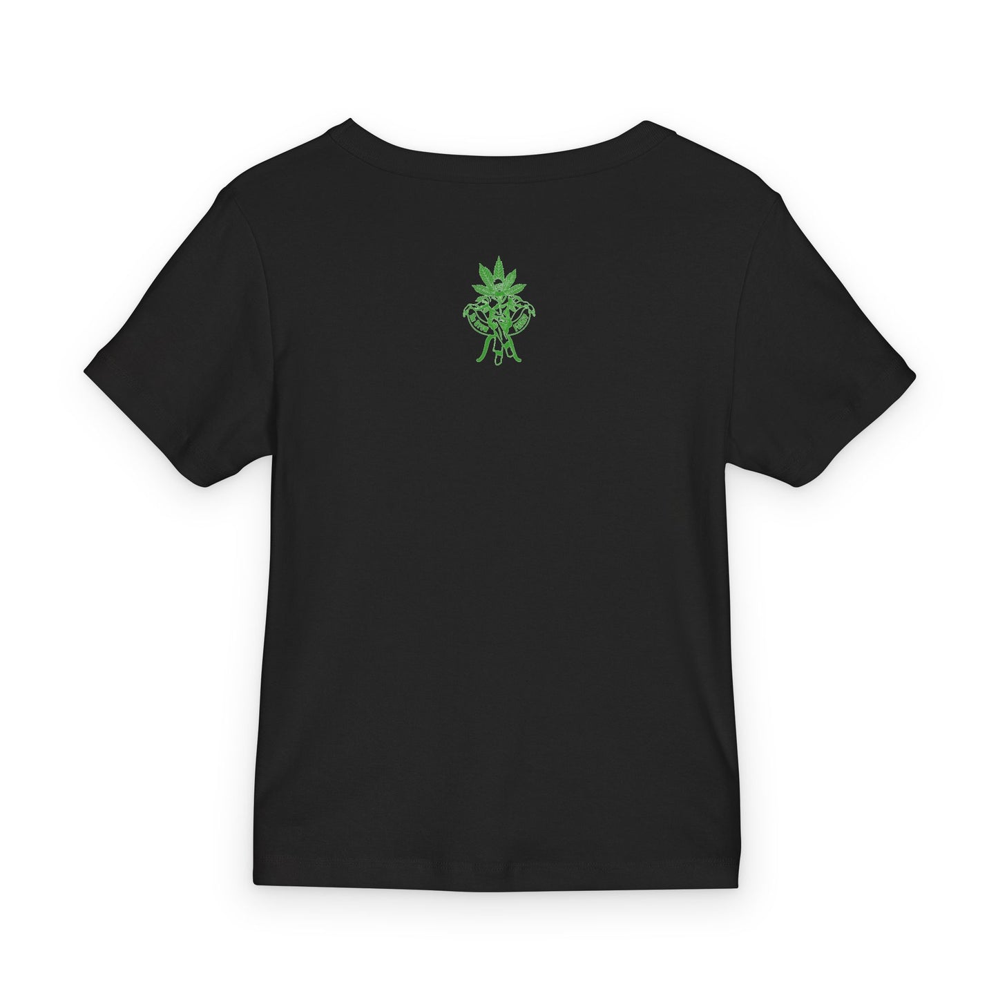 The Growfather Baby Tee — Organic Rib Cannabis Graphic Tee for New Plant Parents