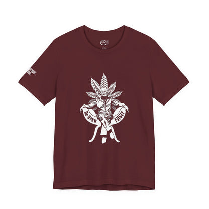 The Crowfather Cannabis Graphic Tee - "Cultivate Your Herd" Vintage Marijuana Shirt