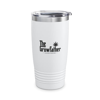 20oz Ringneck Tumbler — Vintage Cannabis Emblem with 'George Warlorano'