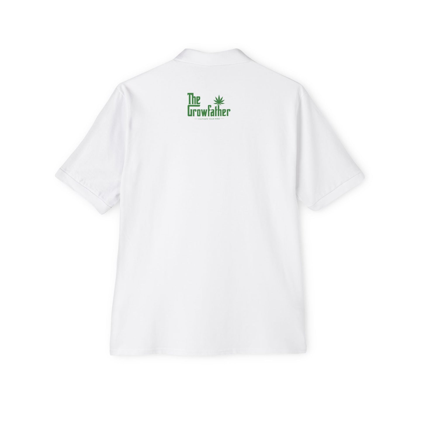The Growfather Polo Shirt – Embroidered Gardening Dad Golf Polo