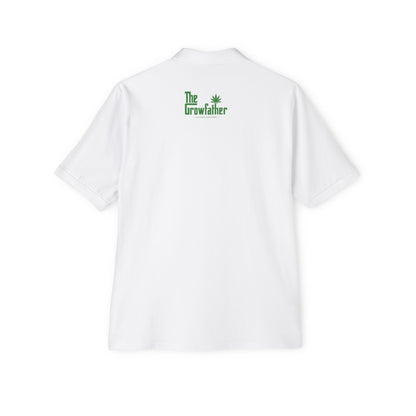 The Growfather Polo Shirt – Embroidered Gardening Dad Golf Polo