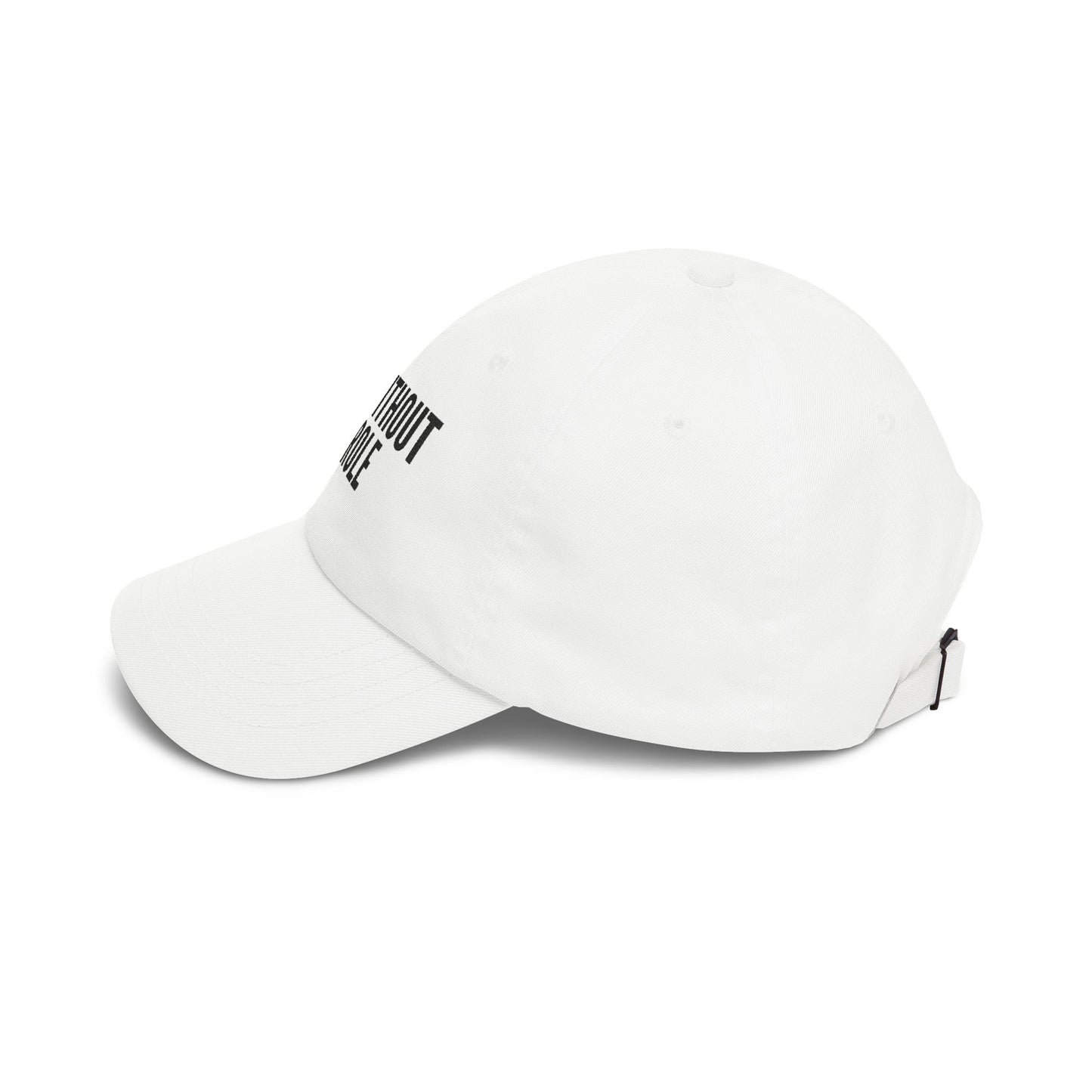 Life Without Parole Dad Cap — Embroidered Statement Baseball Hat