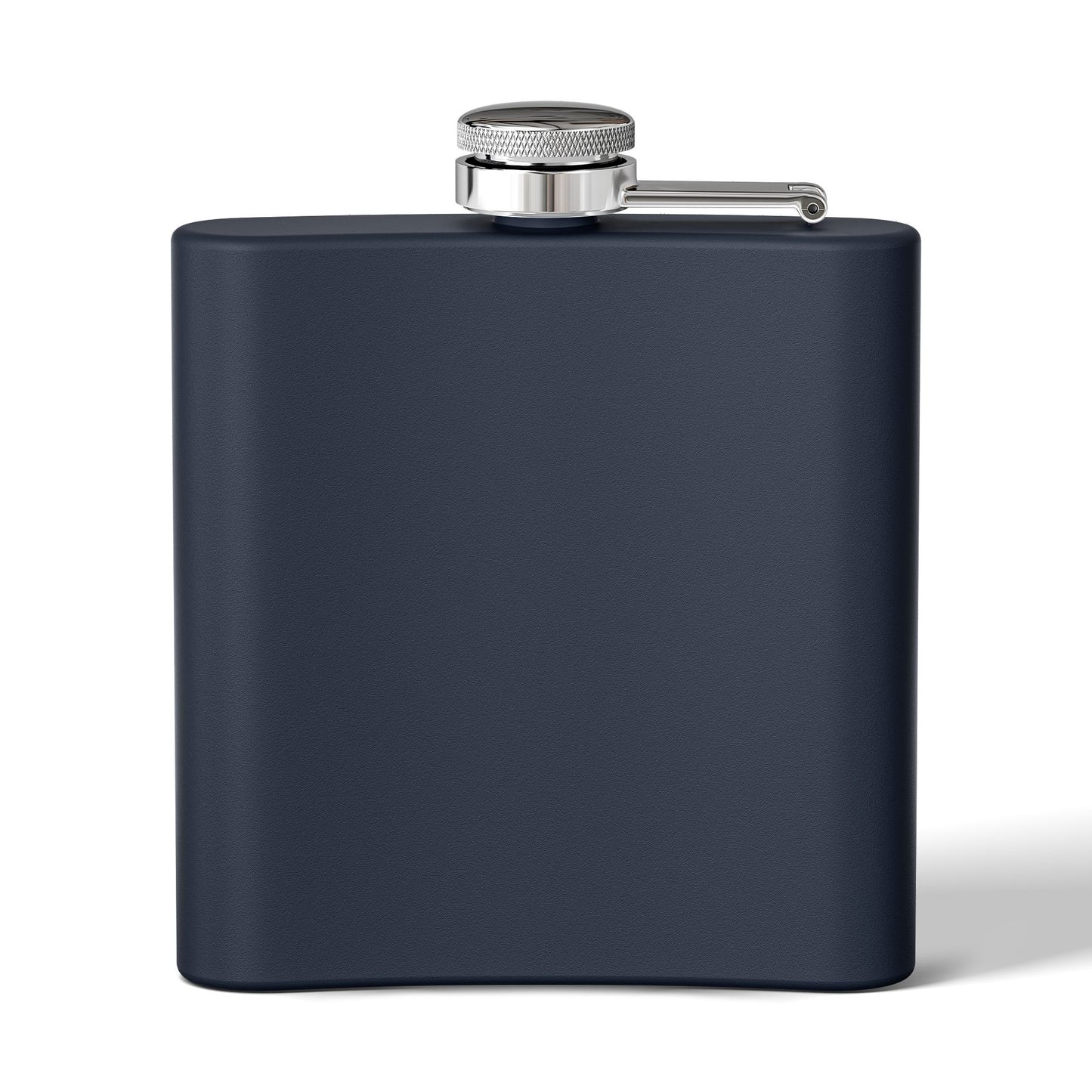 The Growfather Stainless Steel Flask – 6oz Cultivate Your Mind Hipster Pocket Flask