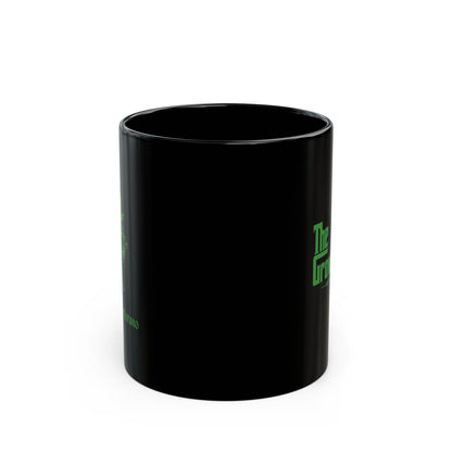The Growfather Black Mug — Cannabis Themed Coffee Cup (11oz & 15oz)