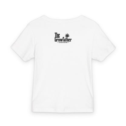 Baby Tee "Life Without Parole" — Organic Rib Cotton Cannabis Advocate Tee