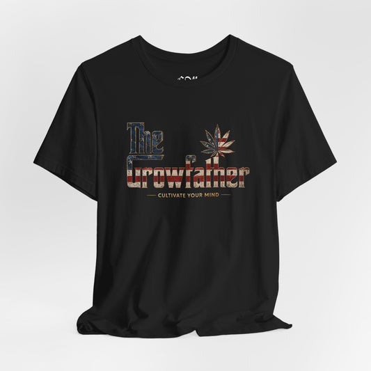 The Growfather Tee — Vintage Flag Cannabis Shirt