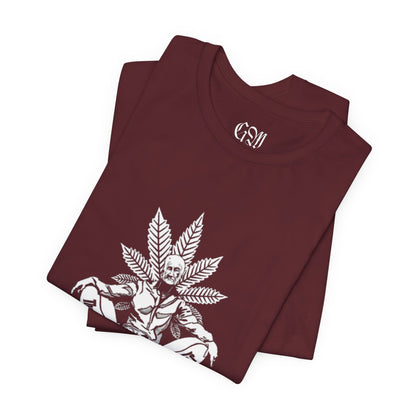 The Crowfather Cannabis Graphic Tee - "Cultivate Your Herd" Vintage Marijuana Shirt