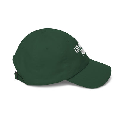 Classic Dad Cap — "Life Without Parole" Embroidered Dad Hat