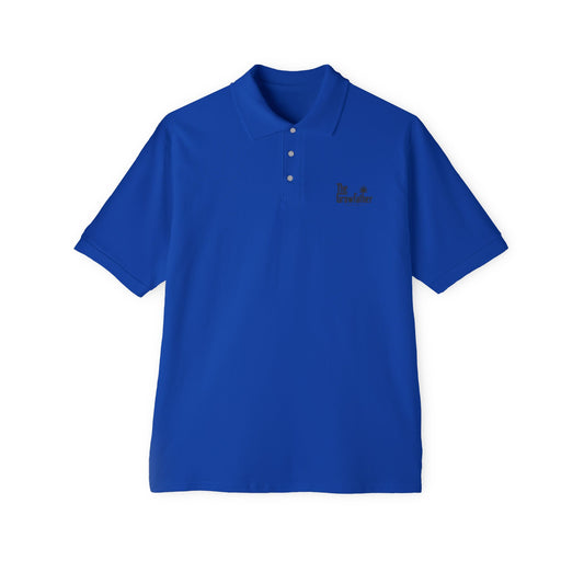 Men's Polo — 'Live Without Fear' Minimal Logo Men's Golf Shirt
