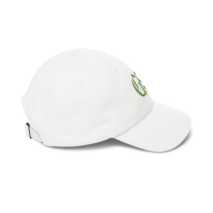 Embroidered Green Monogram Dad Cap
