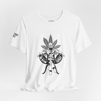The Growfather T-Shirt — Cannabis Leaf Godfather Graphic Tee