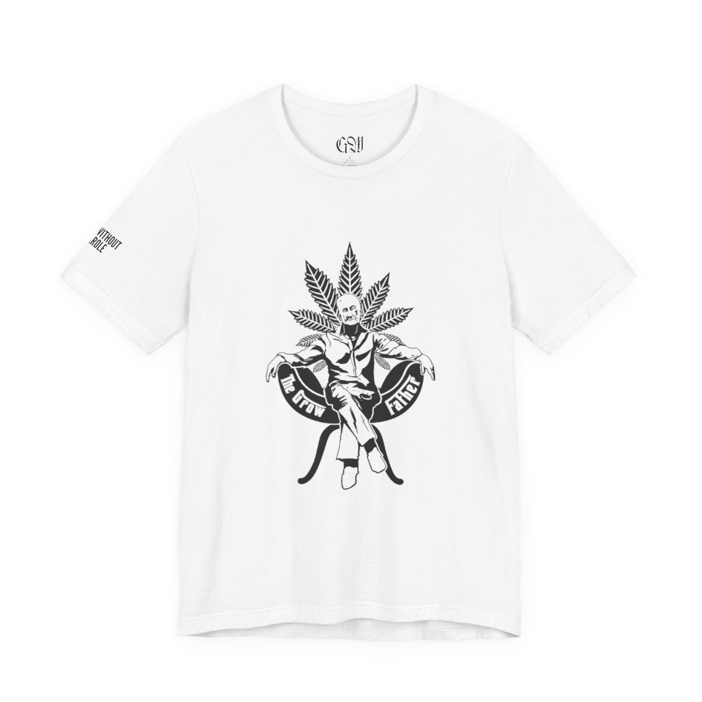 The Growfather T-Shirt — Cannabis Leaf Godfather Graphic Tee