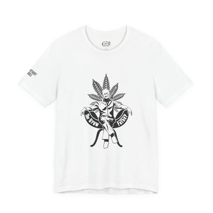 The Growfather T-Shirt — Cannabis Leaf Godfather Graphic Tee