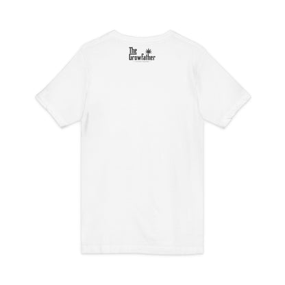 V-Neck Tee — Iconic 'The Crewfather' Portrait Graphic