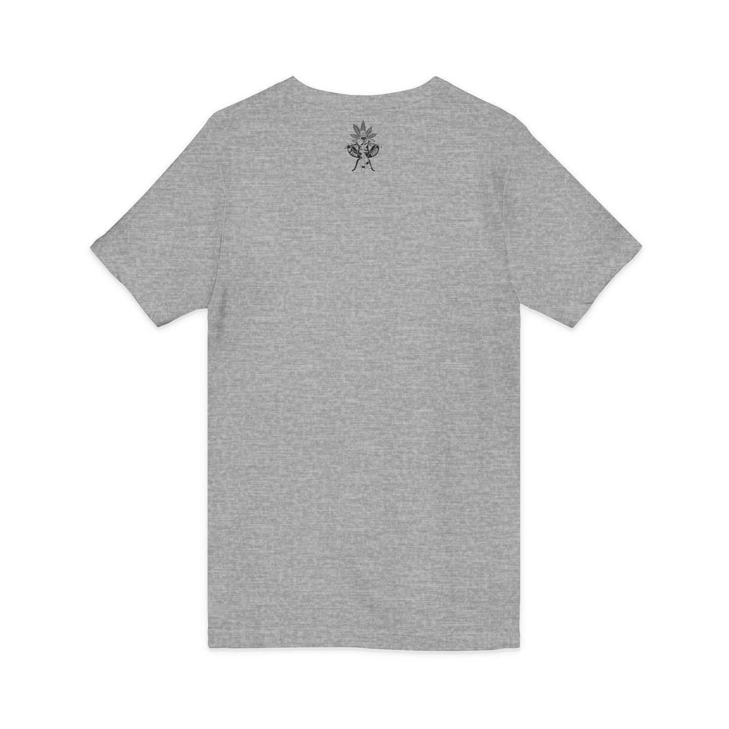 V-Neck Tee — The Grandmother Floral Chest & Back Print