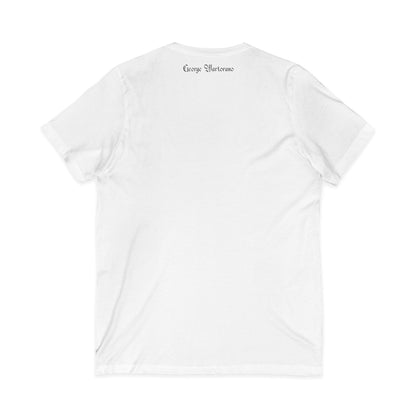 The Growfather V‑Neck Tee — Cannabis Grower Shirt