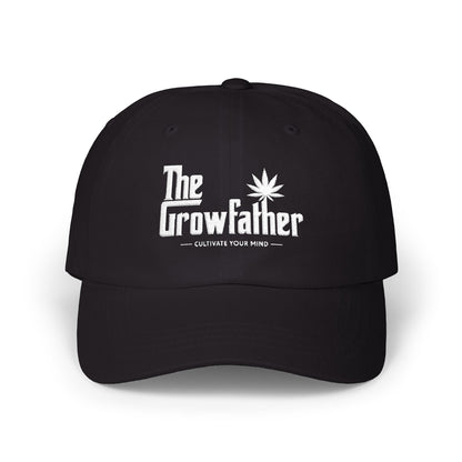 The Growfather Dad Cap – Embroidered Cannabis Novelty Hat