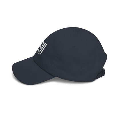 Monogram Dad Cap — Gothic 'GSM' Embroidered Baseball Hat