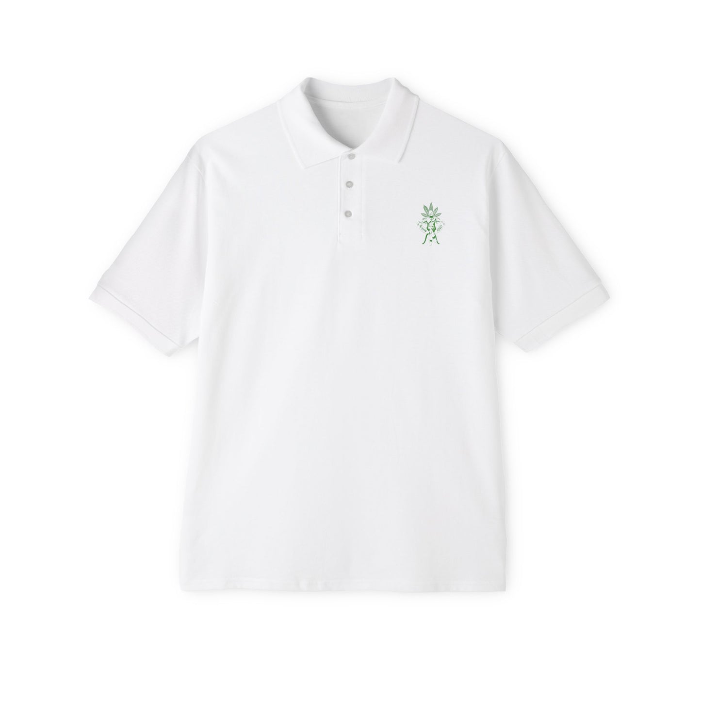 The Growfather Polo Shirt – Embroidered Gardening Dad Golf Polo