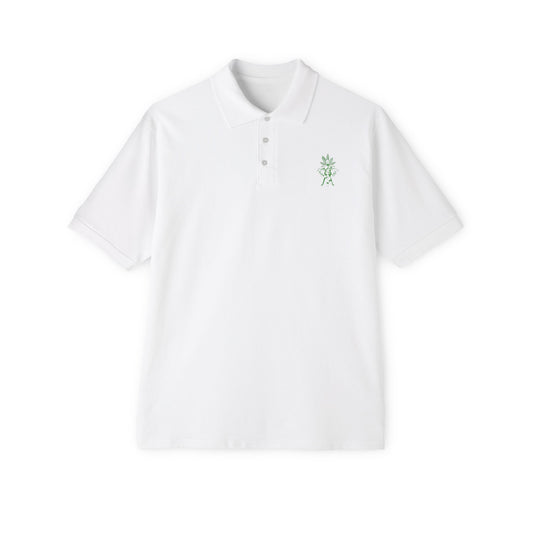 The Growfather Polo Shirt – Embroidered Gardening Dad Golf Polo