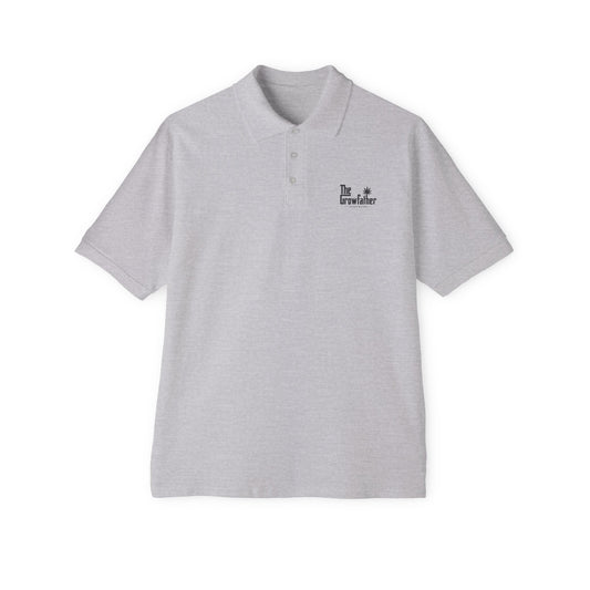 Men's Polo — Subtle 'Life Without Parole' Graphic Chest & Back