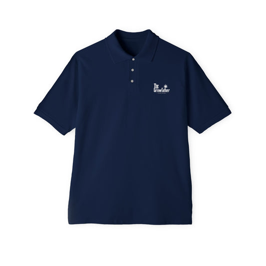 Men's Polo - "Life Without Parole" Subtle Chest Logo, Casual Golf & Work Shirt