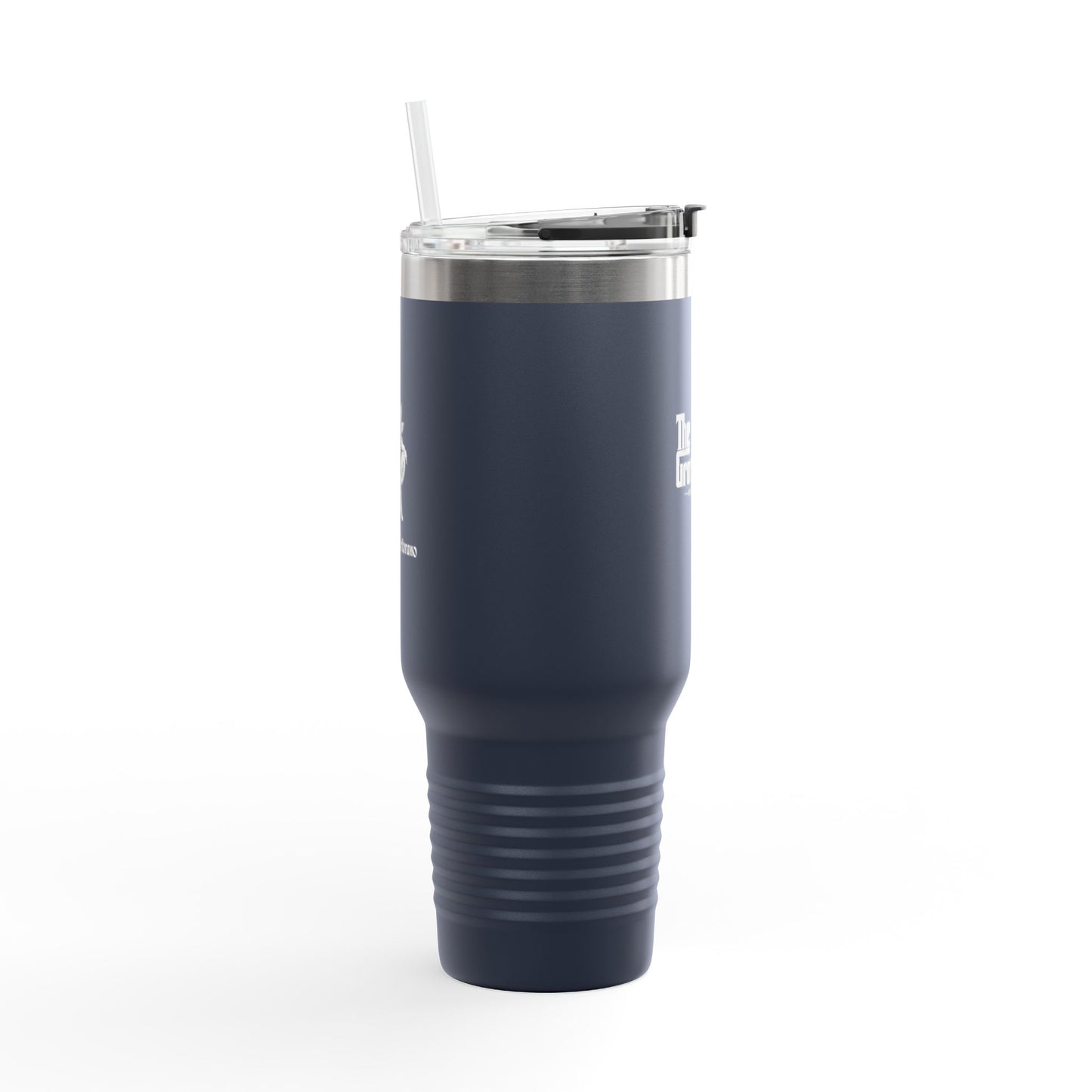 40oz Insulated Travel Mug – Large Stainless Steel Tumbler with Straw & Handle