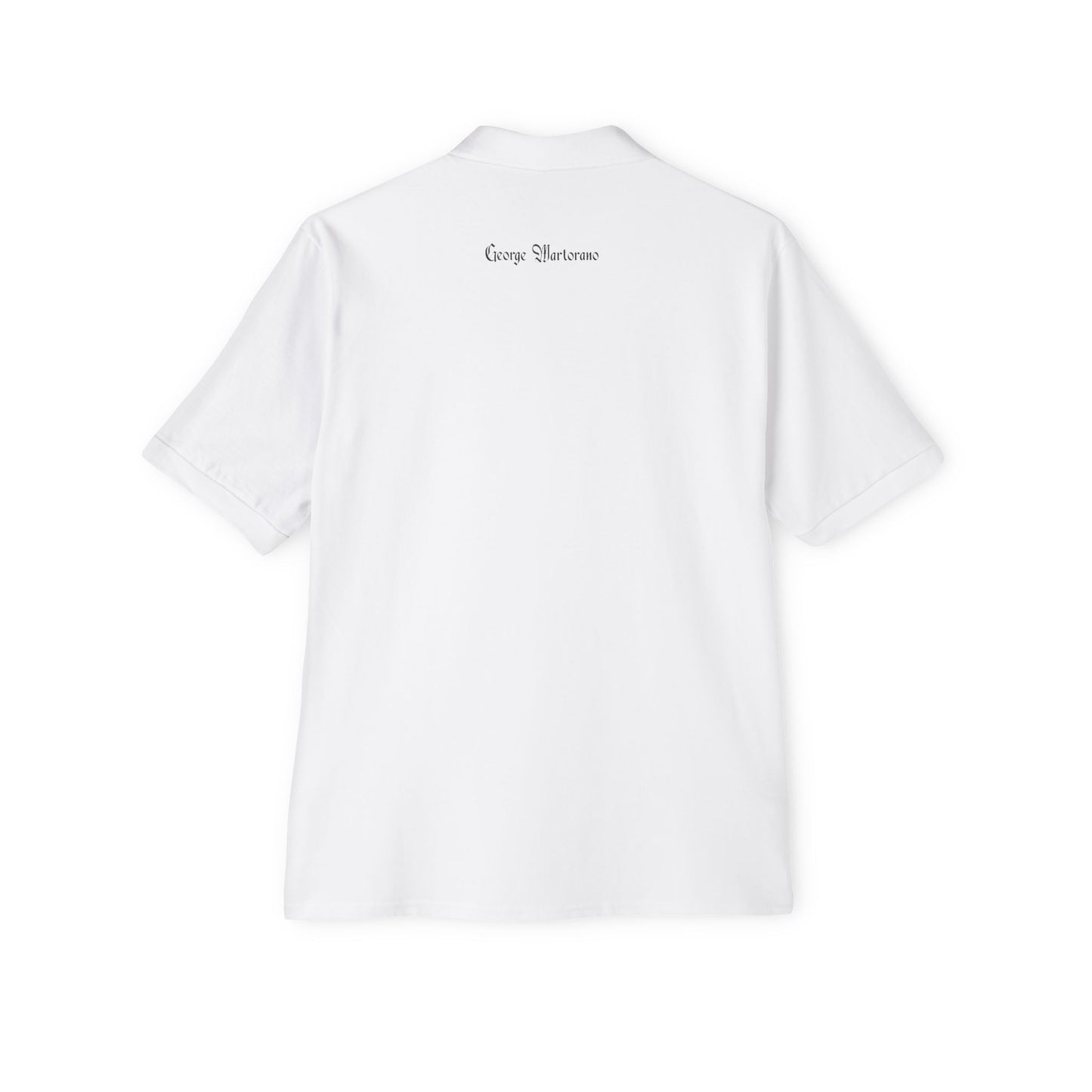 Embroidered Crew Monogram Polo — Men’s Classic Piqué Shirt