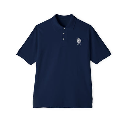 Men's Polo — 'The Growfather' Embroidered Logo Golf & Casual Shirt