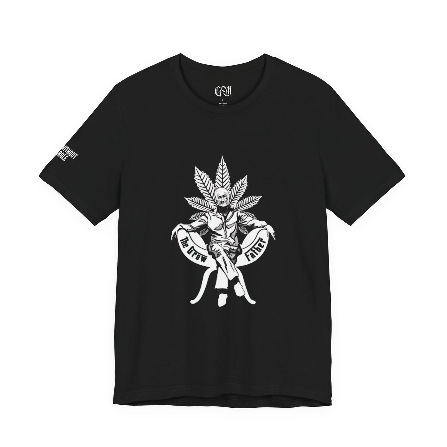 The Growfather T‑Shirt – Cannabis Leaf Godfather Graphic Tee
