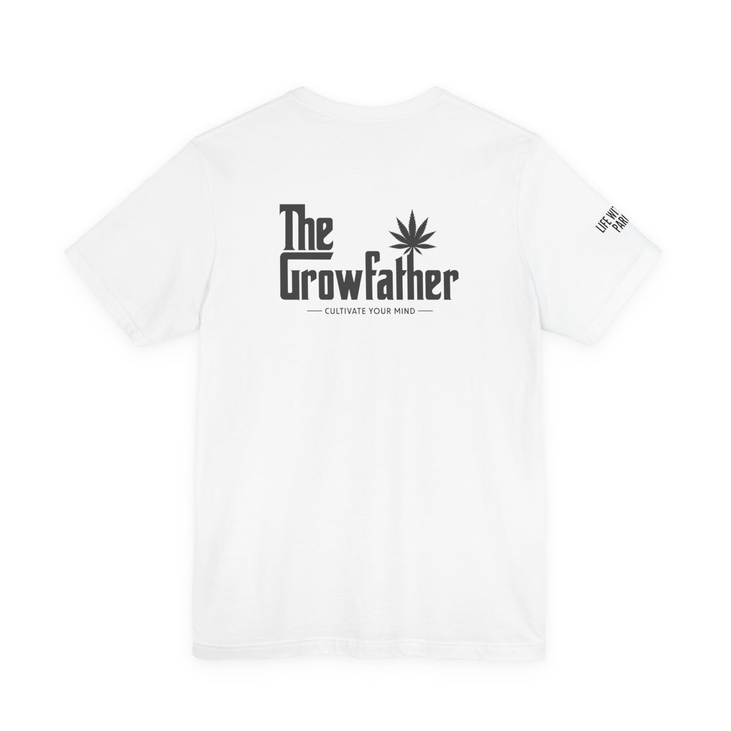 The Growfather T-Shirt — Cannabis Leaf Godfather Graphic Tee