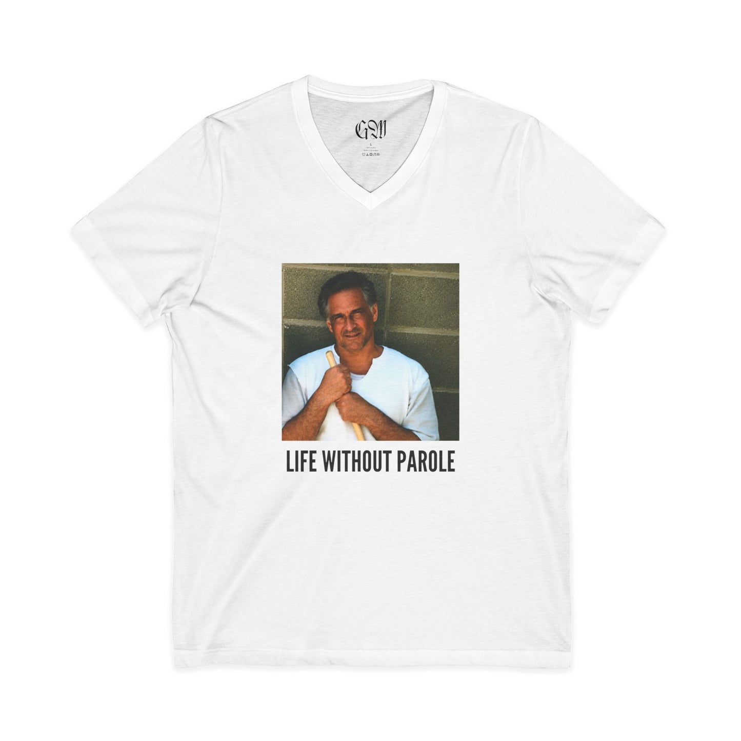 Life Without Parole Portrait V-Neck Tee