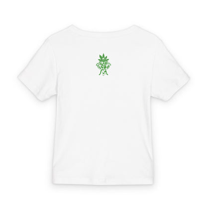The Growfather Tee – Cannabis Leaf Graphic Organic Baby T-Shirt