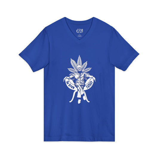 The Growfather Cannabis V-Neck Tee