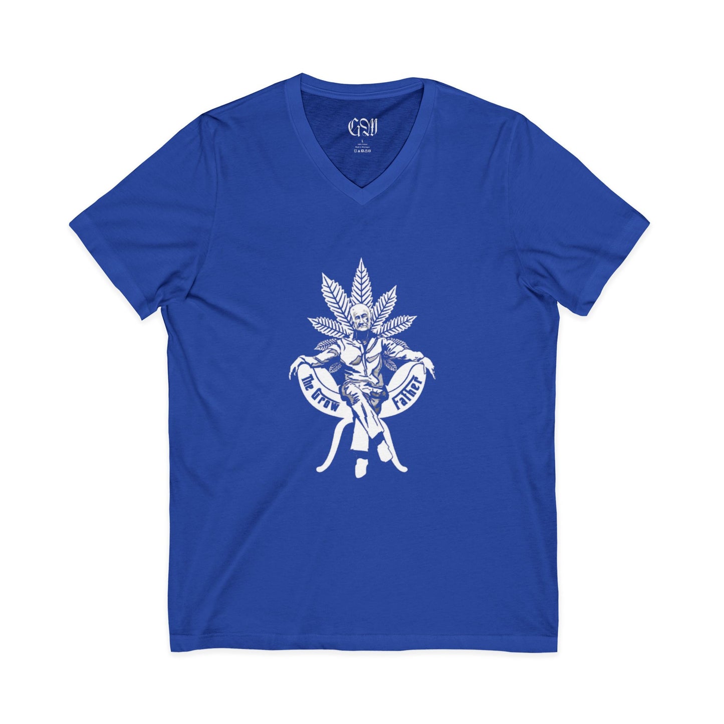 The Growfather Cannabis V-Neck Tee