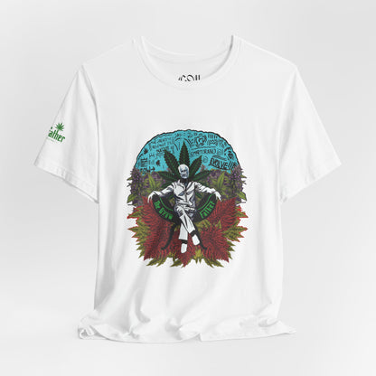 George Martirano Graphic Tee — Retro Surf Skate Skull Design