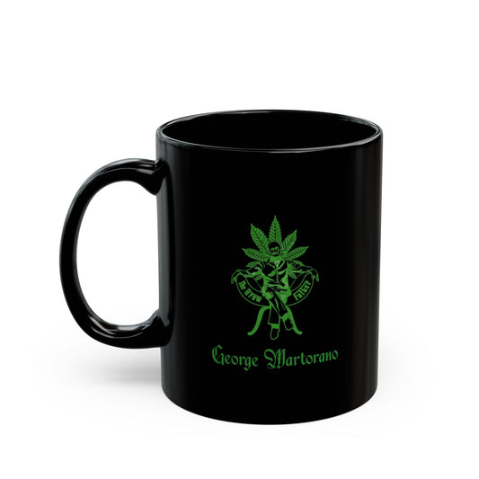 The Growfather Black Mug — Cannabis Themed Coffee Cup (11oz & 15oz)