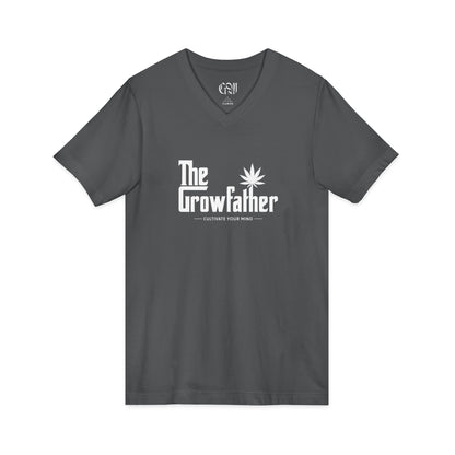 The Growfather V-Neck T-Shirt — Cannabis Grower Funny Tee