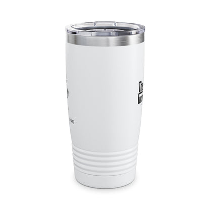 20oz Ringneck Tumbler — Vintage Cannabis Emblem with 'George Warlorano'